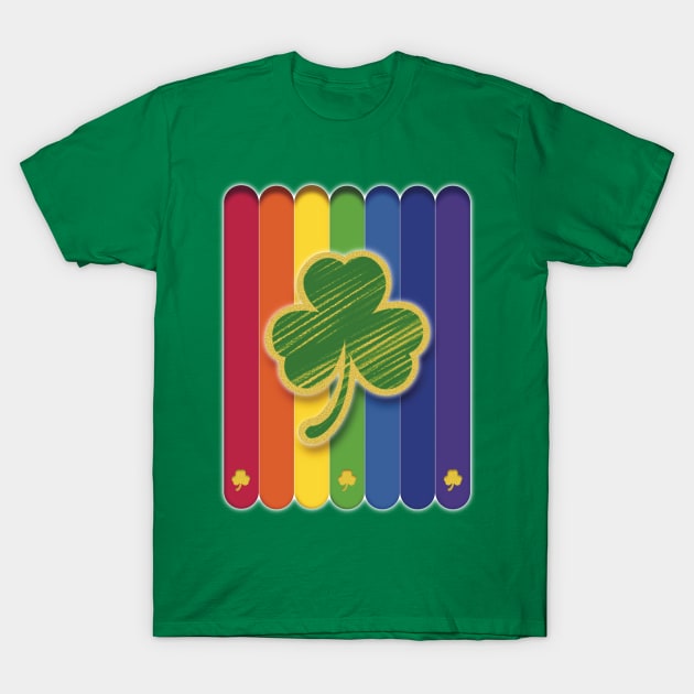 St. Patrick’s Day - Fun Shamrock T-Shirt by Creasorz